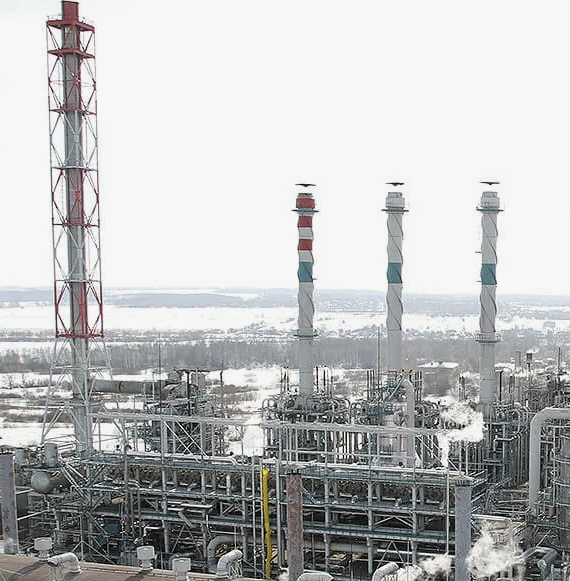 为 LLC SIBUR-Kstovo 供应热交换器 T-14、T-15 管束